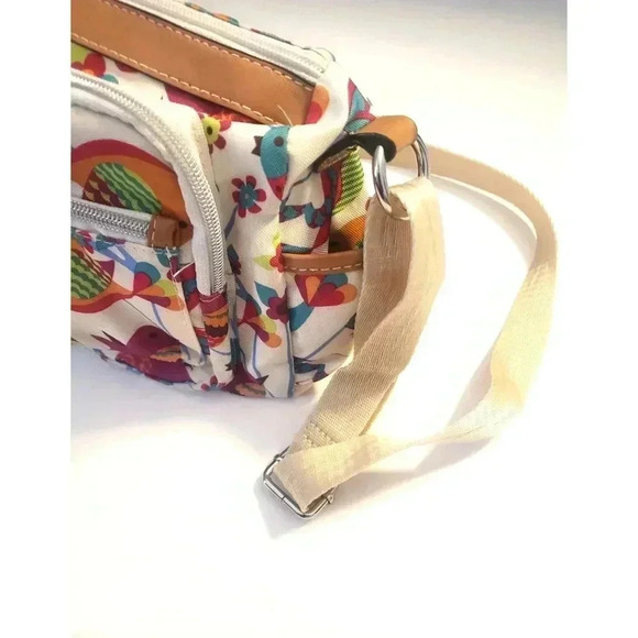 Lily Bloom Floral Pattern Satchel Handbag - Picture 9 of 9